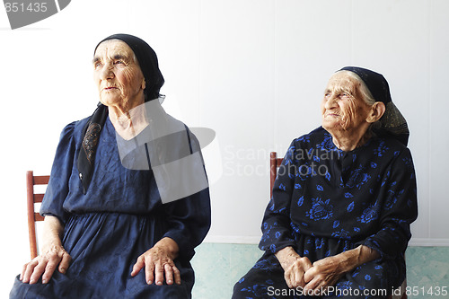 Image of Two senior women