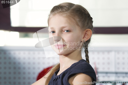 Image of Little smiling girl