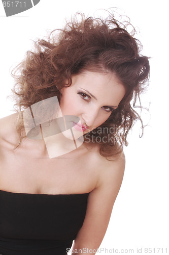 Image of Suspicious woman