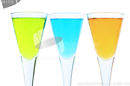 Image of Three cocktails