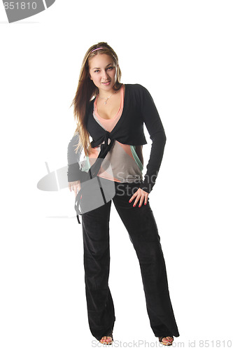 Image of Pretty sportswoman