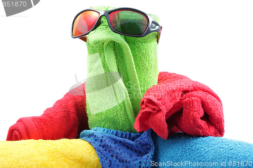 Image of Towel person