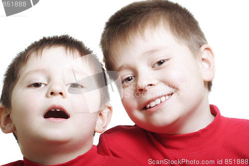 Image of Brothers in red