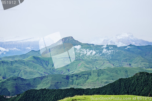 Image of Snow peaks of Caucasus