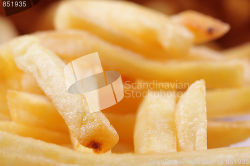 Image of French fries closeup