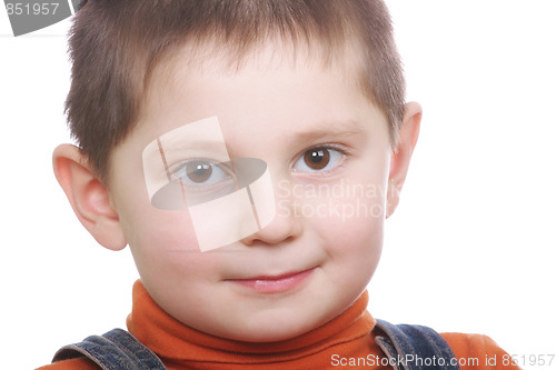 Image of Cute boy in orange