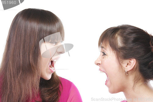 Image of Talk in raised voices