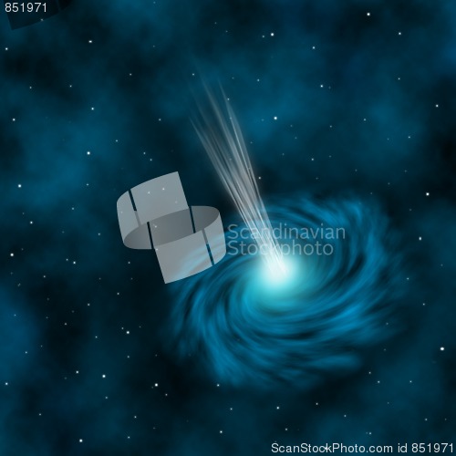 Image of Blue Quasar