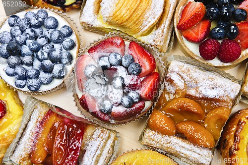 Image of Assorted tarts and pastries