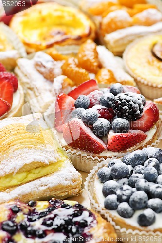 Image of Assorted tarts and pastries