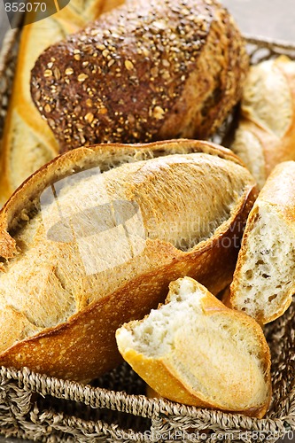 Image of Bread in basket