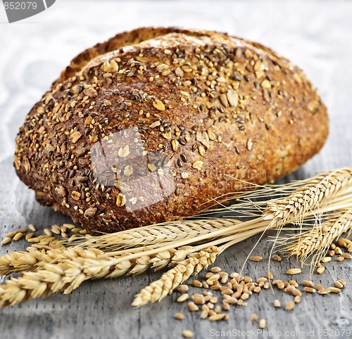 Image of Loaf of multigrain bread