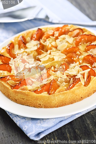 Image of Apricot and almond pie