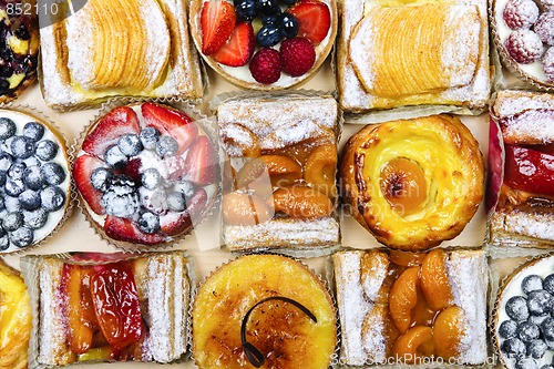 Image of Assorted tarts and pastries