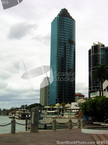 Image of Brisbane waterfront. Australia