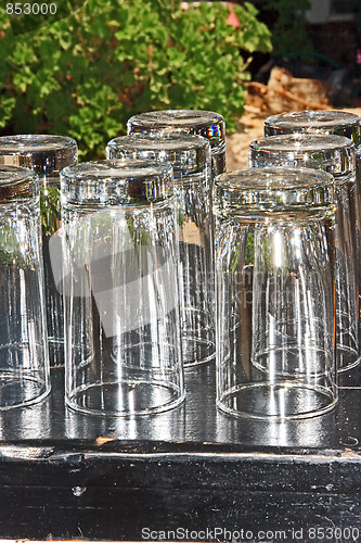 Image of Many glasses