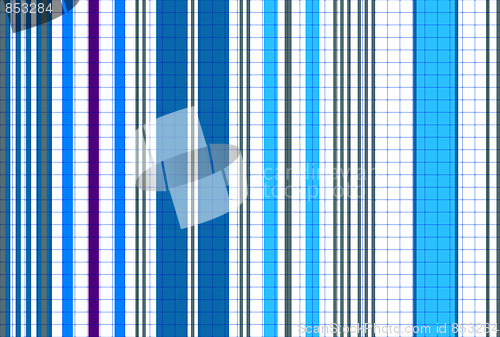 Image of Seamless striped blue  pattern