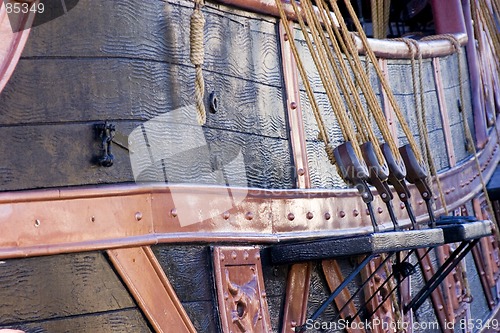 Image of Close up on a Pirate Ship