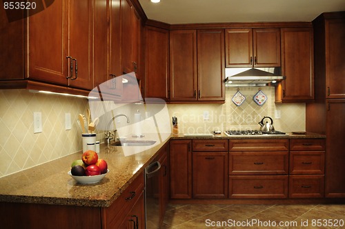 Image of Remodeled kitchen prep area