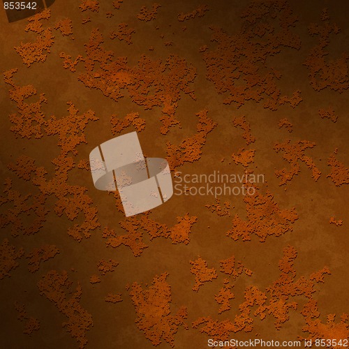 Image of Rusty background illustration dramatically lit