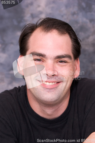 Image of handsome smiling man