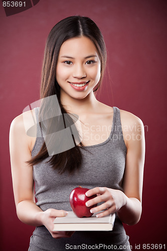 Image of Asian college student
