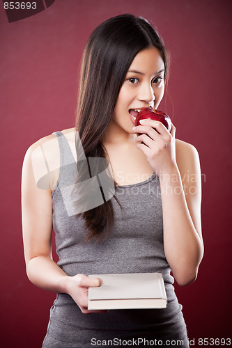 Image of Asian college student