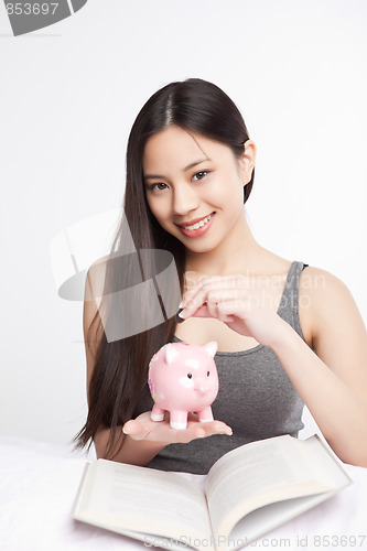 Image of Asian college student
