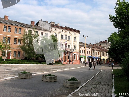 Image of Rynok Square in Berezhany, Ukraine