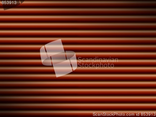 Image of Red tube background lit on a diagonal