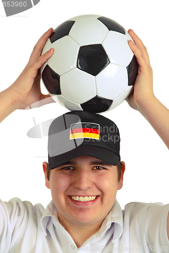 Image of German soccer fan