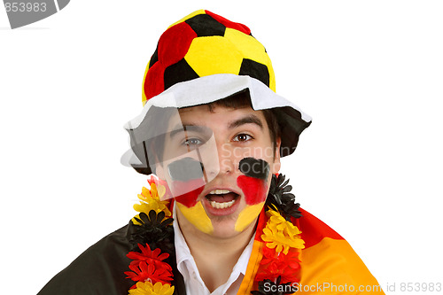 Image of German soccer fan