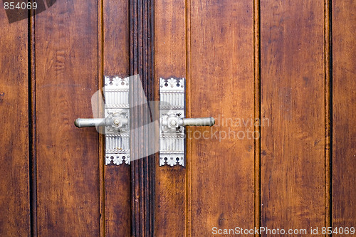 Image of Old door handle