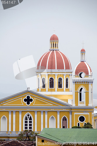 Image of the cathedral of granada nicaragua 
