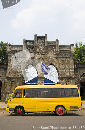 Image of entrance to the handicrafts artesania market masaya nicaragua