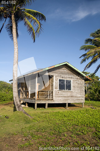 Image of basic beach house cabana corn island nicaragua