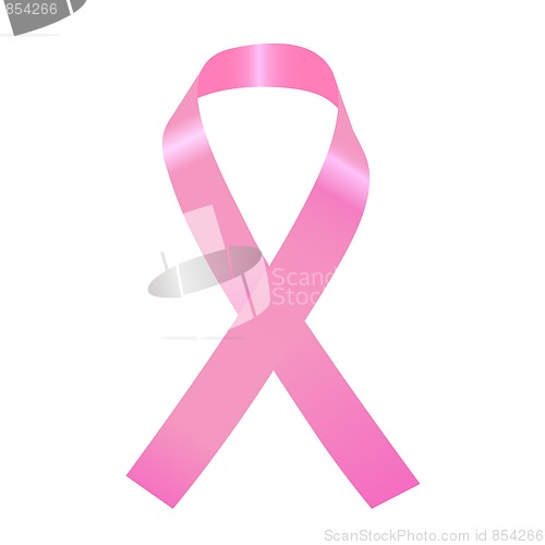 Image of Pink Ribbon Ilustration