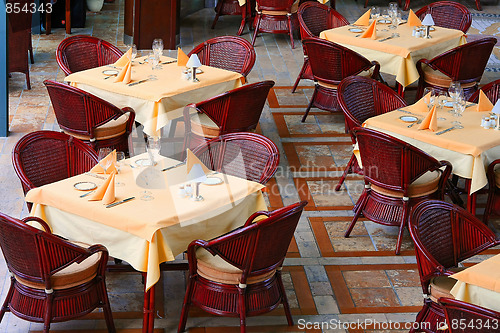Image of Restaurant tables