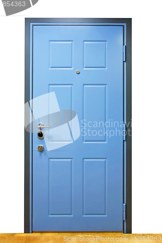 Image of Blue door