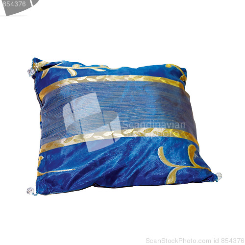 Image of Blue pillow