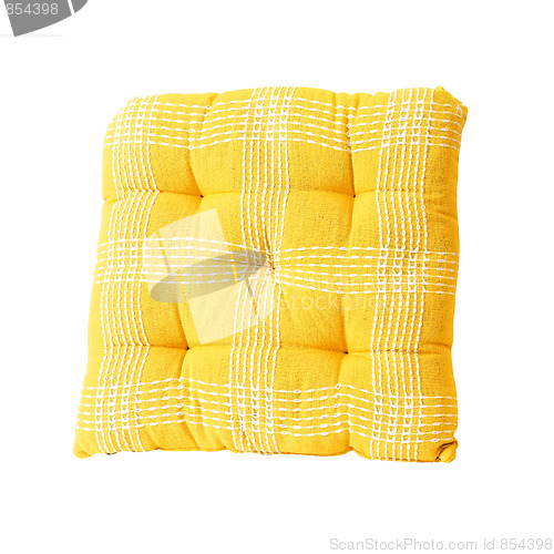 Image of Yellow pillow