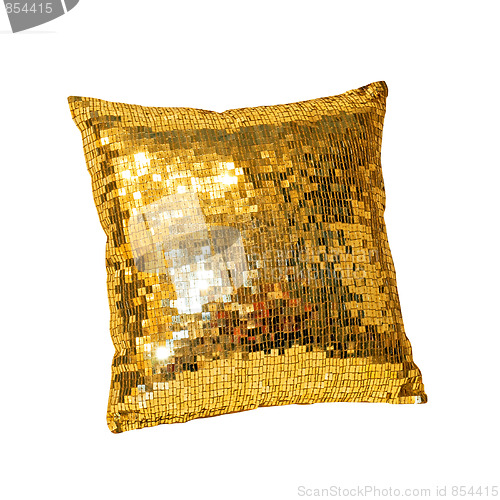 Image of Golden pillow