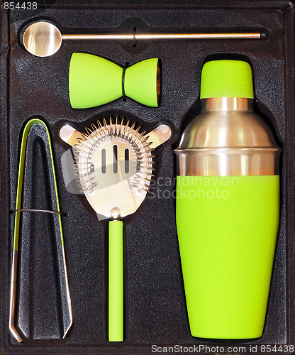 Image of Shaker set green