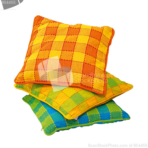 Image of Plaid pillows