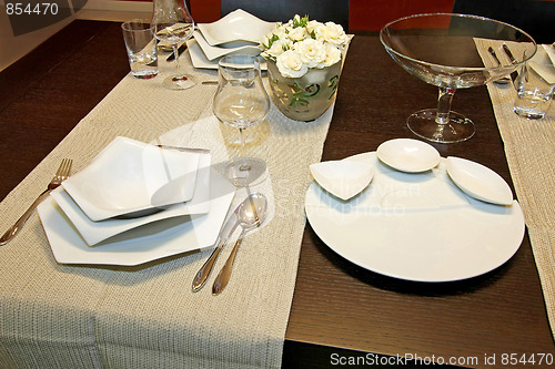 Image of Festive table