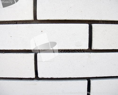 Image of Black and white brick wall