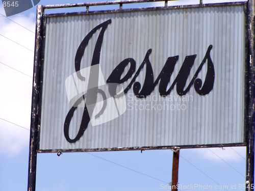 Image of Sign: Jesus.
