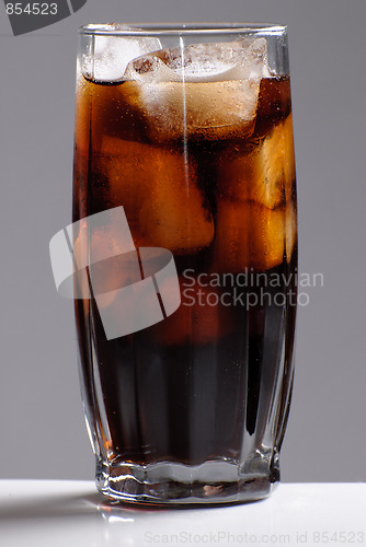 Image of Full Glass of Pop