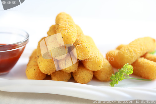 Image of Mozzarella fried sticks