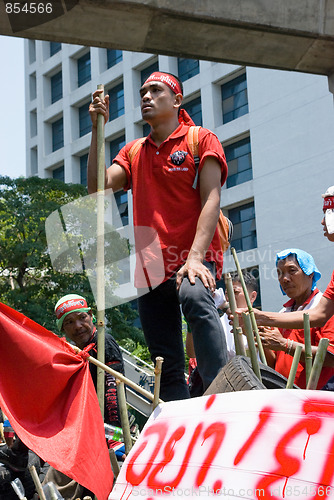 Image of Red shirt demonstrations in Bangkok 2010